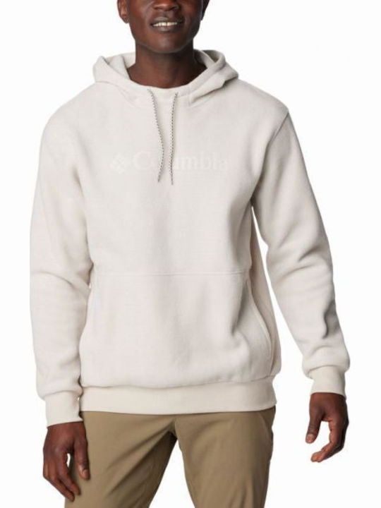 Steens Mountain Sweatshirt Fleece with Hood Gray