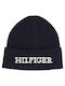 Tommy Hilfiger Beanie Unisex Beanie Gestrickt in Blau Farbe