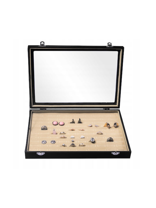 Korbi Glass Jewellery Box