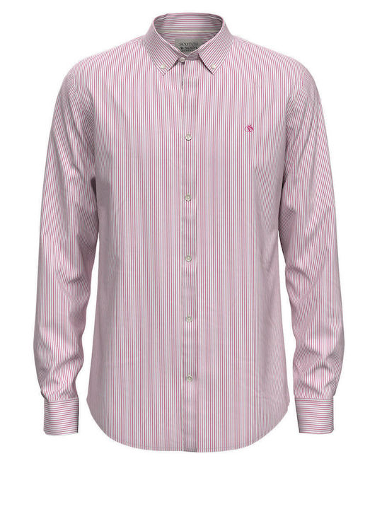 Scotch & Soda Essential Men's Shirt Long Sleeve...