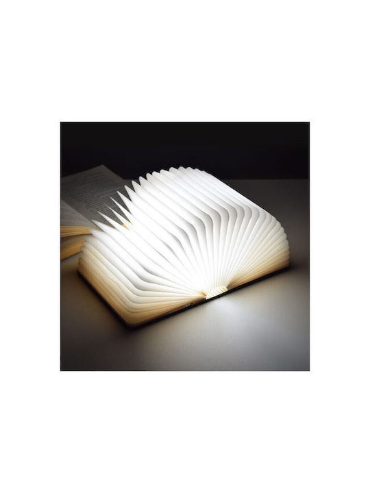 Mikamax Διακοσμητικό Φωτιστικό Βιβλίο LED σε Λευκό Χρώμα