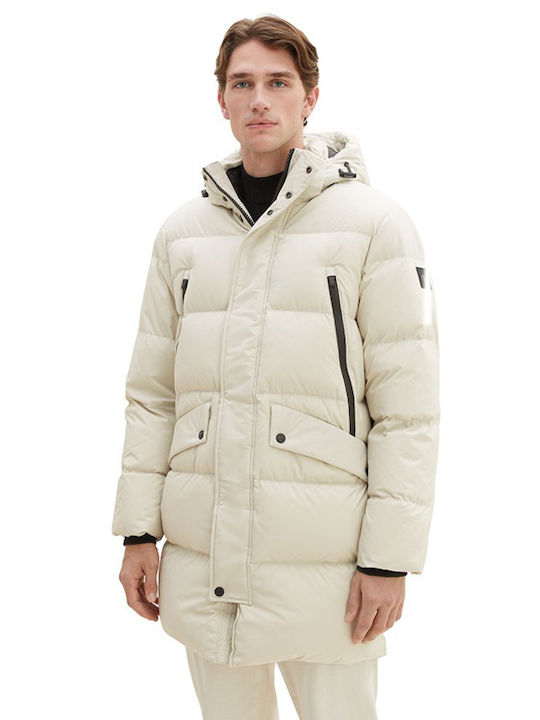 Tom Tailor Men's Winter Jacket Beige