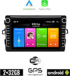 Kirosiwa Car-Audiosystem für Toyota Auris 2007-2012 (Bluetooth/USB/WiFi/GPS/Apple-Carplay/Android-Auto) mit Touchscreen 8"