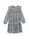 Long Sleeve Dress Gray