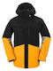 Volcom Vcolp G0452409-GLD Ανδρικό Μπουφάν για Σκι & Snowboard Μαύρο