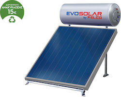 Elco Încălzitor solar de apă 140 litri Sticlă Dublă acțiune cu colector de 2 metri pătrați