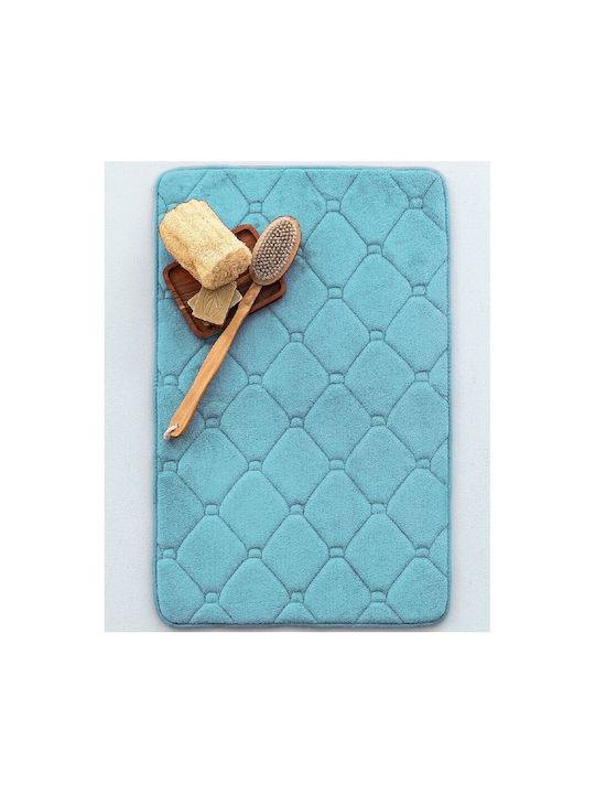 Palamaiki Non-Slip Bath Mat Memory Foam 9-560874-001 Ciel 50x80cm