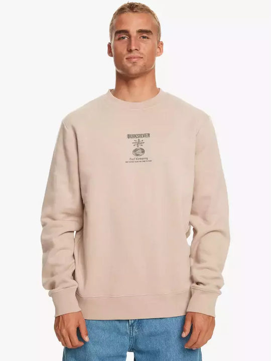 Quiksilver Men's Sweatshirt Beige