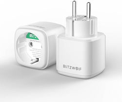 BlitzWolf Single Socket White