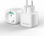 BlitzWolf Single Socket White