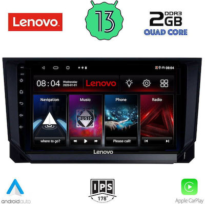 Lenovo Ηχοσύστημα Αυτοκινήτου 2006-2015 (Bluetooth/USB/WiFi/GPS) με Οθόνη Αφής 10"