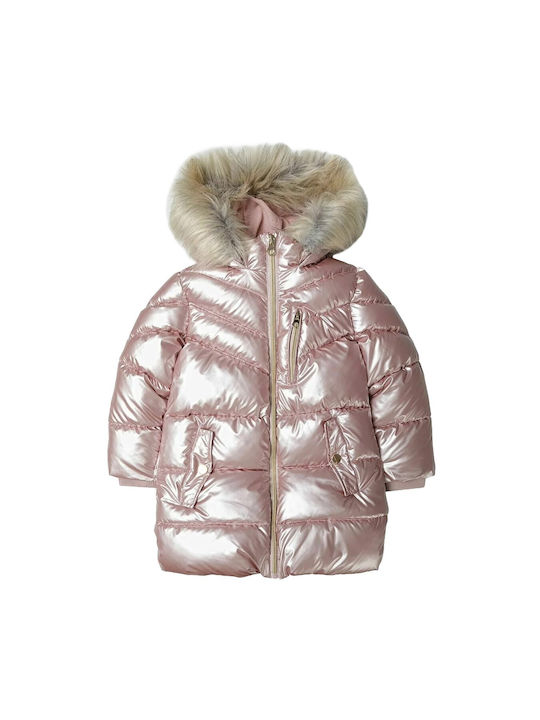 Minoti Kinderjacke Lang Rosa