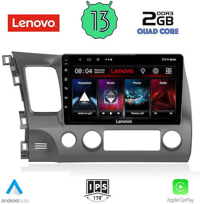 Lenovo Car-Audiosystem für Honda Bürgerlich 2006-2012 (Bluetooth/USB/WiFi/GPS) mit Touchscreen 10"