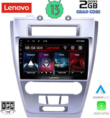 Lenovo Ηχοσύστημα Αυτοκινήτου για Ford Fusion 2012-2017 (Bluetooth/USB/WiFi/GPS) με Οθόνη Αφής 10"