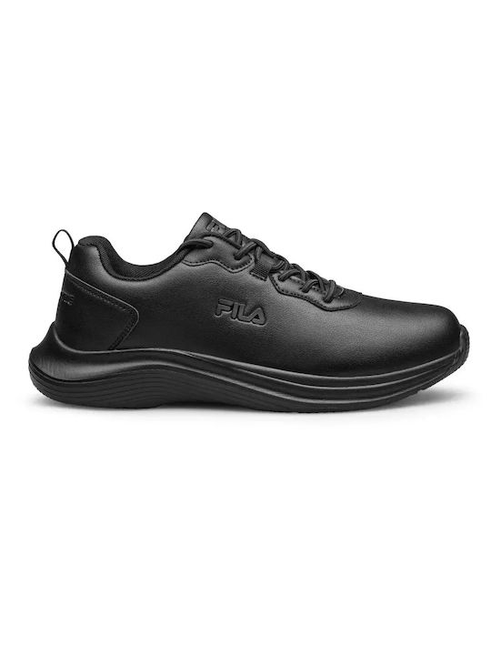 Fila Memory Cortina Nanobionic Ανδρικά Αθλητικά Παπούτσια Running Μαύρα