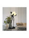 Atman LED Stehleuchte H180xB80cm. Schwarz