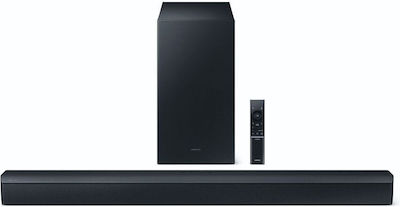 Samsung HW-C460G (2023) Soundbar 300W 2.1 με Ασύρματο Subwoofer και Τηλεχειριστήριο Titanium Black