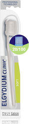 Elgydium Clinic 20/100 Четка за зъби Soft Син