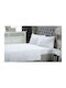 Le Blanc Sheet Sets Queen 240x270cm. White 4pcs