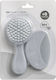 Interbaby Baby Badezubehör Bürste Grau Set48-31