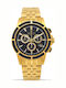 Louis XVI Men's Watch 43mm Chronograph Battery with Gold Metal Bracelet