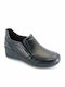 Slip-On-uri Pentru Femei De Piele Negre
