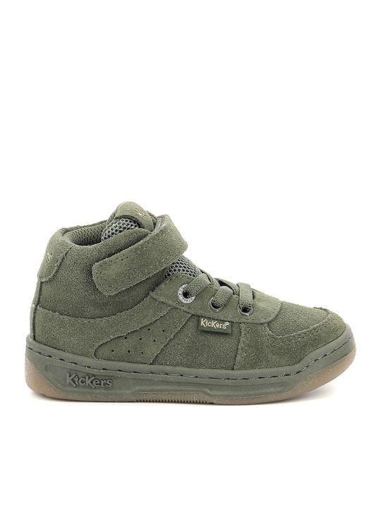Kickers Kickalien Παιδικά Sneakers High με Σκρα...