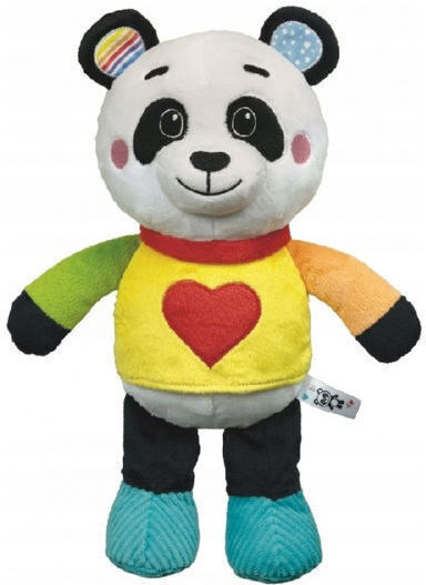 Clementoni Ζωάκι Love Me Panda από Ύφασμα με Μουσική
