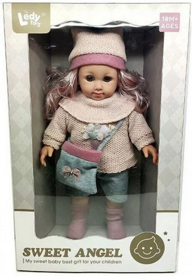 Zita Toys Ξανθιά Κούκλα Ξανθιά για 1.5+ Ετών 37εκ.