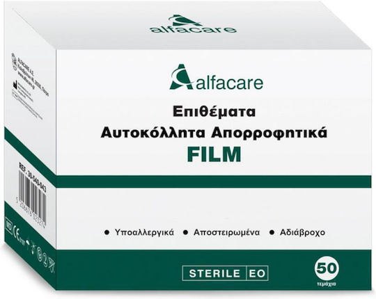 Alfa Care Wasserdichte und sterilisierte Selbstklebende Bandagen Film 15x10cm 1Stück