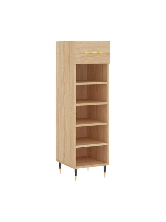 Holz Schuhschrank Sonoma Oak 30x35x105cm