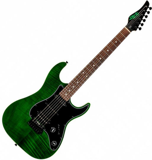 Jet Guitars Jet Js-450 Ηλεκτρική Κιθάρα ST Style με HSS Διάταξη Μαγνητών Πράσινη με Θήκη