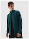 Men's Fleece Cardigan Green