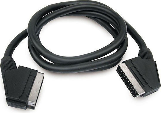 Engel Καλώδιο Scart male - Scart male 1.2m Μαύρο AV0713A