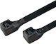 LogiLink Cable Ties Plastic in Black Colour 100 pcs