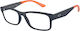 Armani Exchange Plastic Eyeglass Frame Blue AX3...