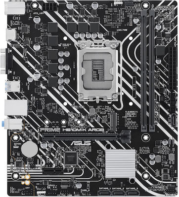 Asus Prime H610M-K ARGB Motherboard Micro ATX με Intel 1700 Socket