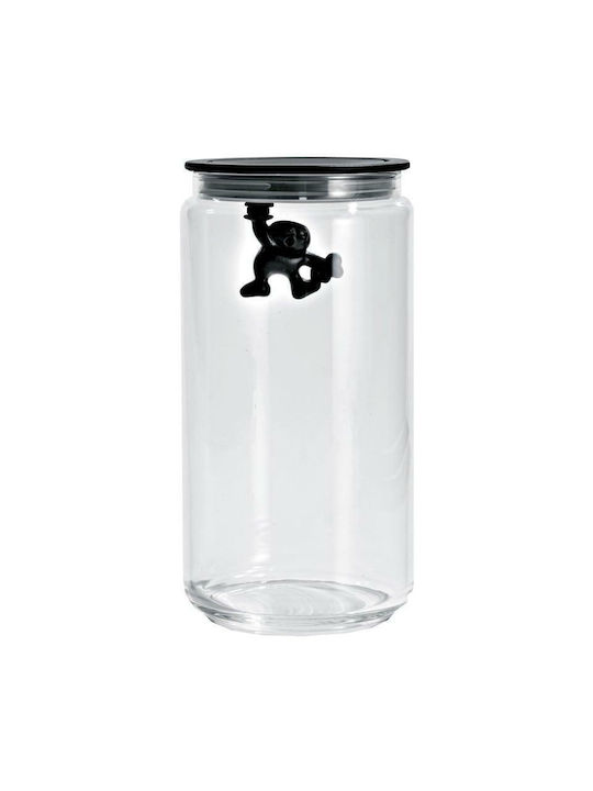 Alessi Set 1pcs Jars General Use with Airtight Lid Glass 1400ml