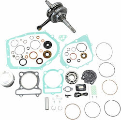 Set de Reparații Motor Wiseco 350cc 10 25:1 Piston 83,50mm Series Forged Garage Buddy Wpwr137-835