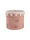 Butlers Coș decorativ Tesatura cu mânere Pink 40x40buc