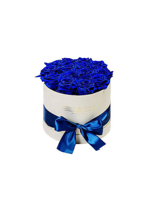 Ewige Rose Forever Blau 1Stück