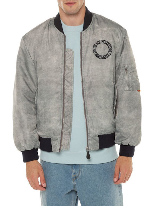 Winter Jacke Bomber Gray
