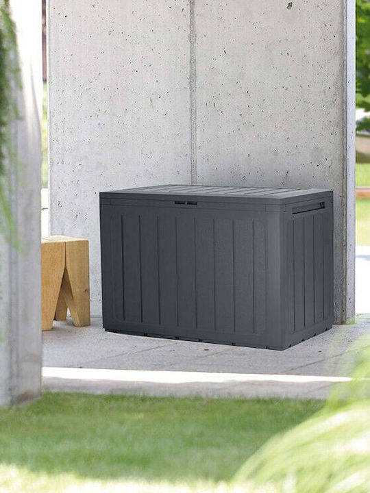Prosperplast Outdoor Storage Box Boardebox 190lt Gray L78xW43.3xH55cm