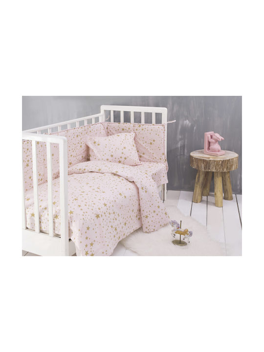 Rythmos Baby Duvet Cover Set With Pillowcase ROZ 110x160cm