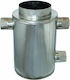 Technometal Θερμοσυλλέκτης Καπνοδόχου Inox 200mm