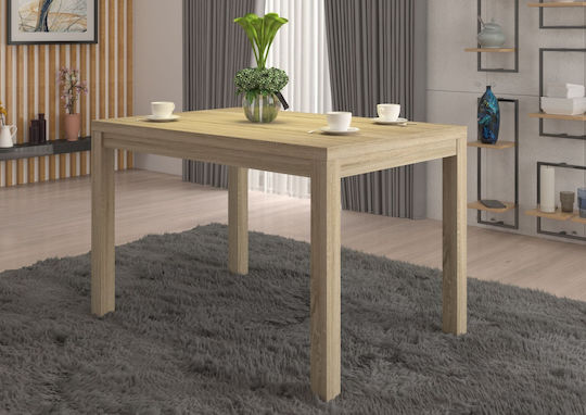 Laitan Τραπέζι Τραπεζαρίας Ξύλινο Fusiko 120x80x77εκ.