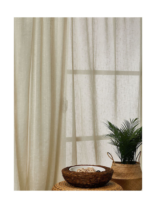 Whitegg Curtain With Grommets K0134 Ecru 270x280cm