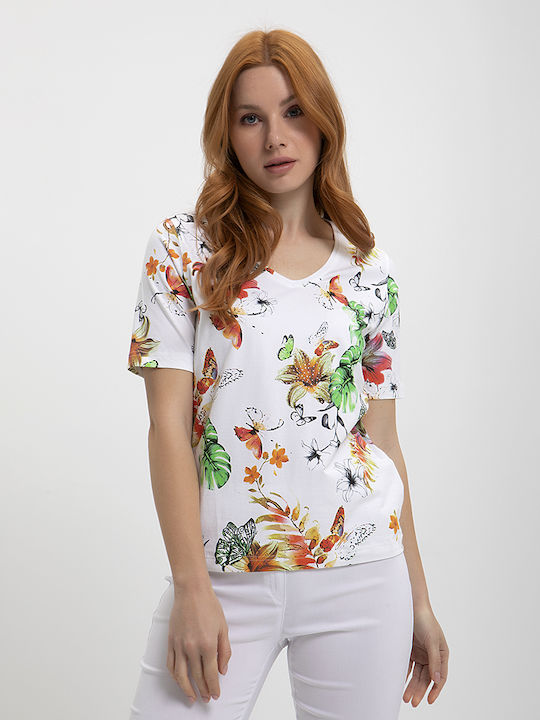 Clarina Women's T-shirt Multicolour