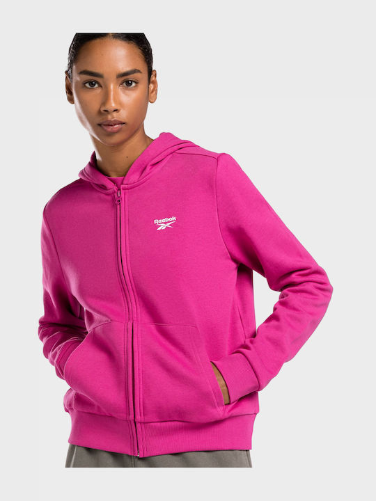 Reebok Identity Damen-Sweatjacke mit Kapuze Fuc...