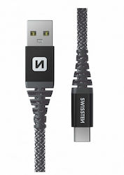 Swissten USB 2.0 USB-C male - USB-A 60W 1.5m (71541010) Swissten USB 2.0 USB-C male - USB-A 60W 1.5m (71541010)